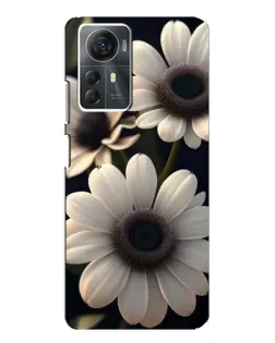 Чехол для ZTE Blade A72s с картинкой «Белые маргаритки макро»