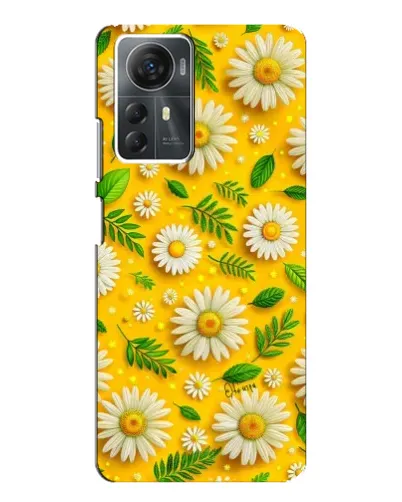 Чехол для ZTE Blade A72s с картинкой «Ромашковое солнце»