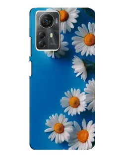 Чехол для ZTE Blade A72s с картинкой «Белоснежные маргаритки»