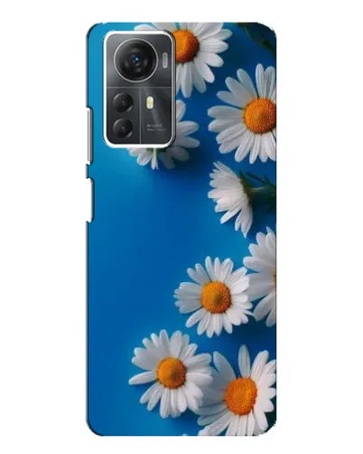 Чехол для ZTE Blade A72s с картинкой «Белоснежные маргаритки»