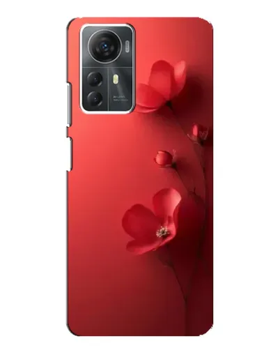 Чехол для ZTE Blade A72s с картинкой «Маковые соцветия»