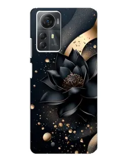 Чехол для ZTE Blade A72s с картинкой «Черный лотос»