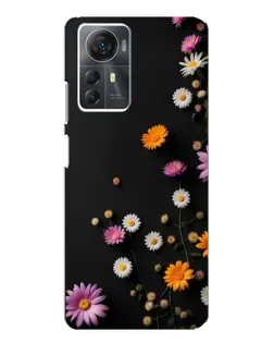 Чехол для ZTE Blade A72s с картинкой «Цветочная композиция»