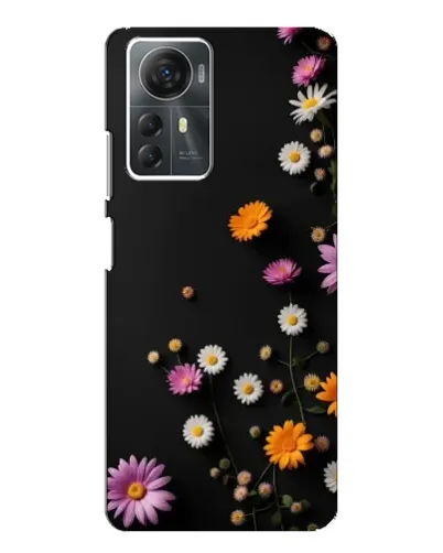Чехол для ZTE Blade A72s с картинкой «Цветочная композиция»