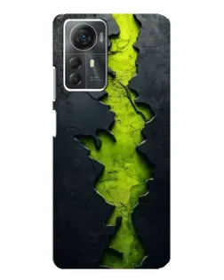 Чохол для ZTE Blade A72s з картинкою «Салатовий розлом скелі» Чохол для ZTE Blade A72s з картинкою «Салатовий розлом скелі»