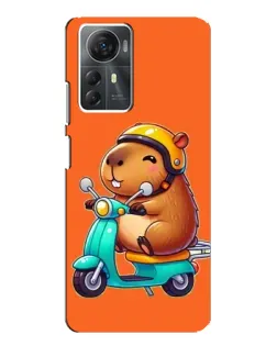 Чохол для ZTE Blade A72s з картинкою «Капібара на скутері» Чохол для ZTE Blade A72s з картинкою «Капібара на скутері»