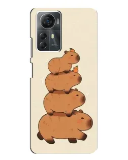 Чохол для ZTE Blade A72s з картинкою «Вежа з капібар» Чохол для ZTE Blade A72s з картинкою «Вежа з капібар»