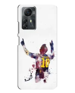 Чехол для ZTE Blade A72s с картинкой «Акварельный Месси Барселона» Чехол для ZTE Blade A72s с картинкой «Акварельный Месси Барселона»