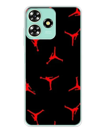 Чехол для ZTE Blade A73 с картинкой «Jordan Red Pattern» Чехол для ZTE Blade A73 с картинкой «Jordan Red Pattern»