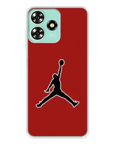 Чехол для ZTE Blade A73 с картинкой «Jordan Red Back» Чехол для ZTE Blade A73 с картинкой «Jordan Red Back»