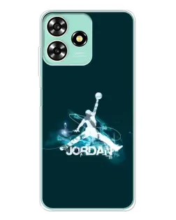 Чохол для ZTE Blade A73 з картинкою «Jordan Blue Fire» Чохол для ZTE Blade A73 з картинкою «Jordan Blue Fire»