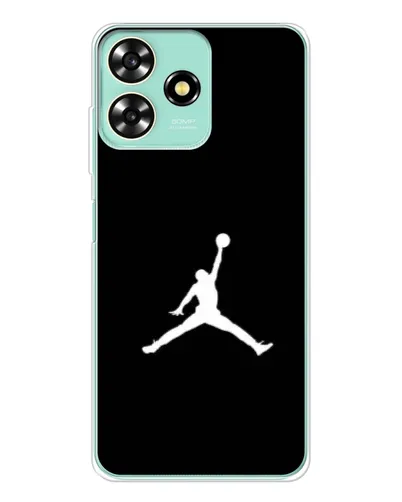Чехол для ZTE Blade A73 с картинкой «Jordan Silhouette» Чехол для ZTE Blade A73 с картинкой «Jordan Silhouette»