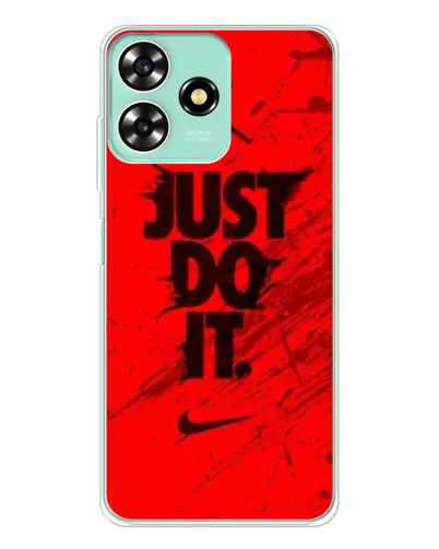 Чехол для ZTE Blade A73 с картинкой «Nike Just Do It» Чехол для ZTE Blade A73 с картинкой «Nike Just Do It»