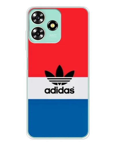 Чехол для ZTE Blade A73 с картинкой «Ретро блоки Adidas» Чехол для ZTE Blade A73 с картинкой «Ретро блоки Adidas»