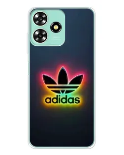 Чехол для ZTE Blade A73 с картинкой «Неоновый Adidas» Чехол для ZTE Blade A73 с картинкой «Неоновый Adidas»