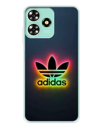 Чехол для ZTE Blade A73 с картинкой «Неоновый Adidas» Чехол для ZTE Blade A73 с картинкой «Неоновый Adidas»