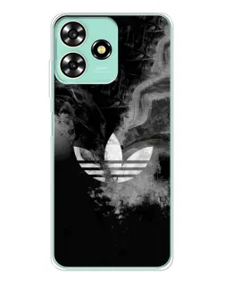 Чехол для ZTE Blade A73 с картинкой «Абстрактный дым Adidas» Чехол для ZTE Blade A73 с картинкой «Абстрактный дым Adidas»