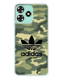 Чехол для ZTE Blade A73 с картинкой «Милитари стиль Adidas» Чехол для ZTE Blade A73 с картинкой «Милитари стиль Adidas»