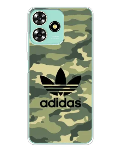 Чехол для ZTE Blade A73 с картинкой «Милитари стиль Adidas» Чехол для ZTE Blade A73 с картинкой «Милитари стиль Adidas»
