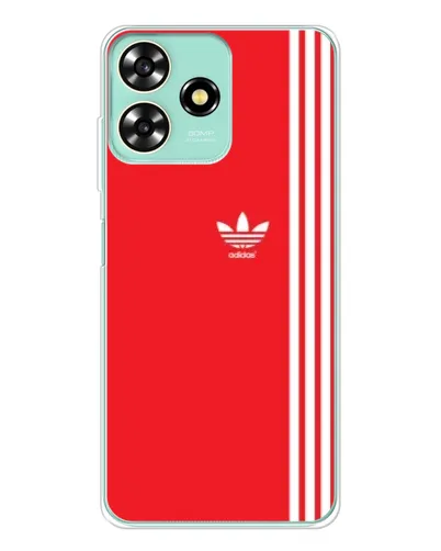 Чехол для ZTE Blade A73 с картинкой «Красный минимализм Adidas» Чехол для ZTE Blade A73 с картинкой «Красный минимализм Adidas»