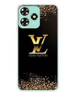 Чехол для ZTE Blade A73 с картинкой «LV — золотые искры» Чехол для ZTE Blade A73 с картинкой «LV — золотые искры»