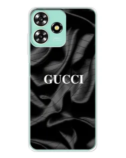 Чехол для ZTE Blade A73 с картинкой «Gucci — шелковые волны»