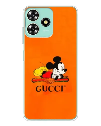 Чехол для ZTE Blade A73 с картинкой «Микки Маус Gucci — оранж» Чехол для ZTE Blade A73 с картинкой «Микки Маус Gucci — оранж»