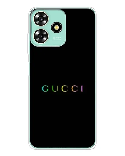 Чехол для ZTE Blade A73 с картинкой «Gucci — неоновый минимализм» Чехол для ZTE Blade A73 с картинкой «Gucci — неоновый минимализм»