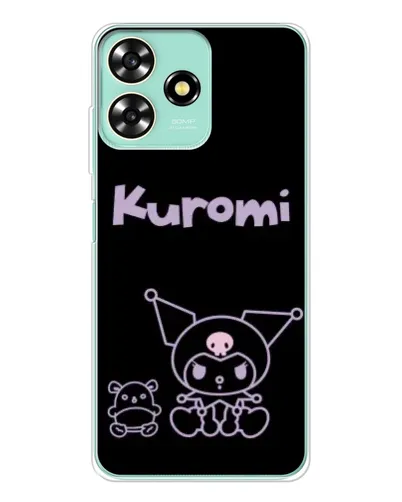 Чохол для ZTE Blade A73 з картинкою «Kuromi — чорний мінімалізм» Чохол для ZTE Blade A73 з картинкою «Kuromi — чорний мінімалізм»