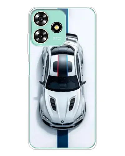 Чехол для ZTE Blade A73 с картинкой «Вид сверху — BMW M»