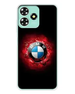 Чехол для ZTE Blade A73 с картинкой «Логотип BMW — вспышка» Чехол для ZTE Blade A73 с картинкой «Логотип BMW — вспышка»