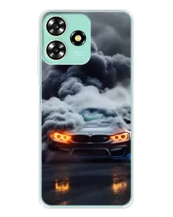 Чехол для ZTE Blade A73 с картинкой «BMW в дыму» Чехол для ZTE Blade A73 с картинкой «BMW в дыму»