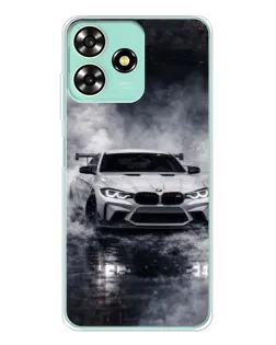 Чехол для ZTE Blade A73 с картинкой «BMW сквозь туман» Чехол для ZTE Blade A73 с картинкой «BMW сквозь туман»