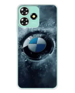 Чехол для ZTE Blade A73 с картинкой «Логотип BMW — лед» Чехол для ZTE Blade A73 с картинкой «Логотип BMW — лед»