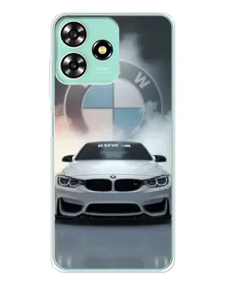 Чехол для ZTE Blade A73 с картинкой «BMW в белом дыму» Чехол для ZTE Blade A73 с картинкой «BMW в белом дыму»