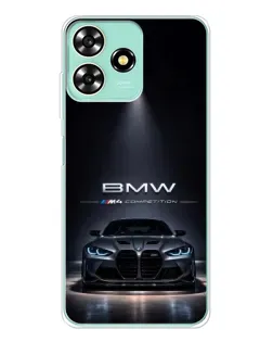 Чехол для ZTE Blade A73 с картинкой «BMW сквозь ночной город» Чехол для ZTE Blade A73 с картинкой «BMW сквозь ночной город»