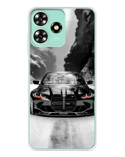Чехол для ZTE Blade A73 с картинкой «BMW — акварельный дрифт» Чехол для ZTE Blade A73 с картинкой «BMW — акварельный дрифт»