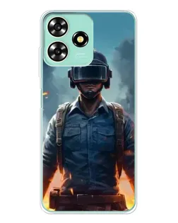 Чехол для ZTE Blade A73 с картинкой «PUBG — реалистичный герой» Чехол для ZTE Blade A73 с картинкой «PUBG — реалистичный герой»