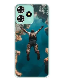 Чехол для ZTE Blade A73 с картинкой «PUBG — свободное падение» Чехол для ZTE Blade A73 с картинкой «PUBG — свободное падение»