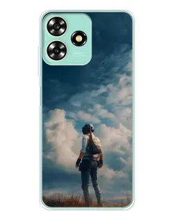 Чехол для ZTE Blade A73 с картинкой «Герой PUBG на скале» Чехол для ZTE Blade A73 с картинкой «Герой PUBG на скале»