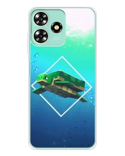 Чехол для ZTE Blade A73 с картинкой «Черепаха Minecraft» Чехол для ZTE Blade A73 с картинкой «Черепаха Minecraft»