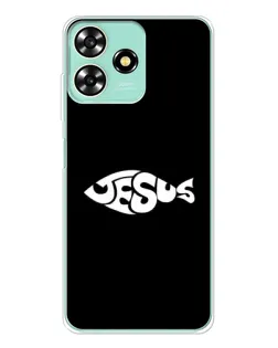 Чехол для ZTE Blade A73 с картинкой «Рыба Jesus» Чехол для ZTE Blade A73 с картинкой «Рыба Jesus»