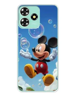 Чехол для ZTE Blade A73 с картинкой «Mickey и мыльные пузыри» Чехол для ZTE Blade A73 с картинкой «Mickey и мыльные пузыри»