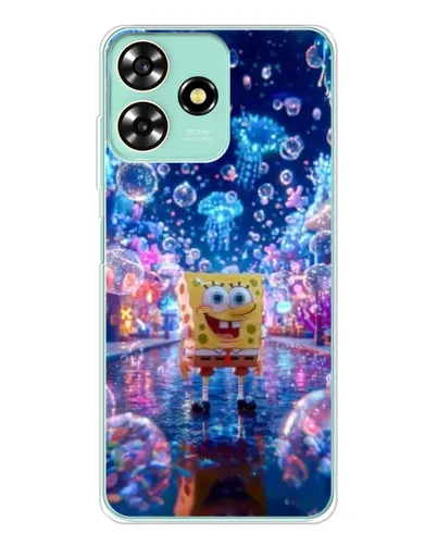 Чехол для ZTE Blade A73 с картинкой «Неоновый океан» Чехол для ZTE Blade A73 с картинкой «Неоновый океан»