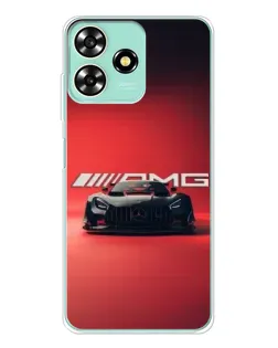 Чехол для ZTE Blade A73 с картинкой «Mercedes AMG — красная линия» Чехол для ZTE Blade A73 с картинкой «Mercedes AMG — красная линия»