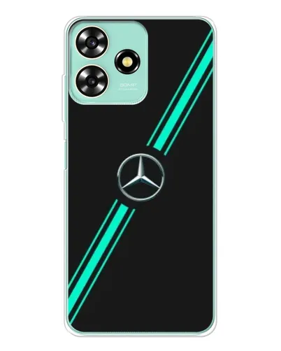Чехол для ZTE Blade A73 с картинкой «Спортивные линии Mercedes» Чехол для ZTE Blade A73 с картинкой «Спортивные линии Mercedes»
