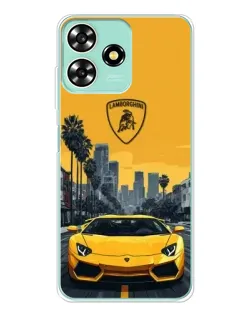 Чехол для ZTE Blade A73 с картинкой «Желтый Lamborghini город» Чехол для ZTE Blade A73 с картинкой «Желтый Lamborghini город»