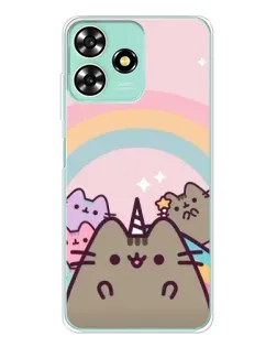 Чехол для ZTE Blade A73 с картинкой «Единорог Pusheen» Чехол для ZTE Blade A73 с картинкой «Единорог Pusheen»