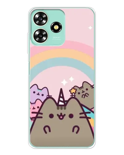 Чехол для ZTE Blade A73 с картинкой «Единорог Pusheen» Чехол для ZTE Blade A73 с картинкой «Единорог Pusheen»
