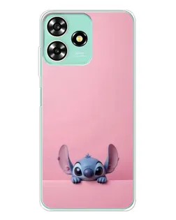 Чохол для ZTE Blade A73 з картинкою «Stitch визирає» Чохол для ZTE Blade A73 з картинкою «Stitch визирає»
